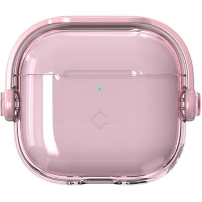 Coverzs TPU & PC clear case geschikt voor AirPods 3 - Doorzichtig beschermhoesje - Optimale bescherming