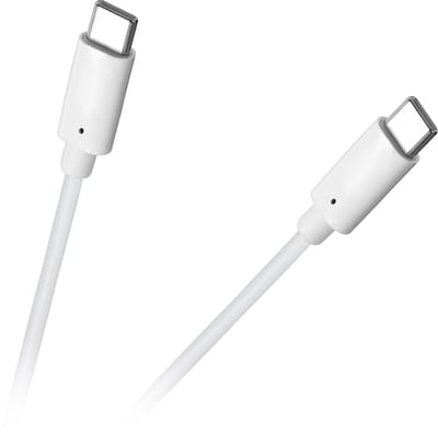 Cabletech - USB-C naar USB-C Kabel - 100 cm - Wit - USB 3.0