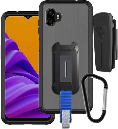 Armor X BX-Series Robuust Hoesje Zwart Geschikt voor Samsung Galaxy Xcover 6 Pro