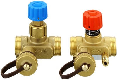 Danfoss Afsluit-/regelventiel USV-Set USV-Set 20 (1 USV-I, 1 USV-M), Rp 3/4, 003Z2142