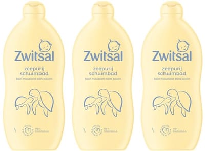 Zwitsal Bad – Schuimbad Zeepvrij 3 x 700 ml