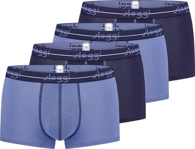 sloggi Heren hipster short / pant 4 pack men Start