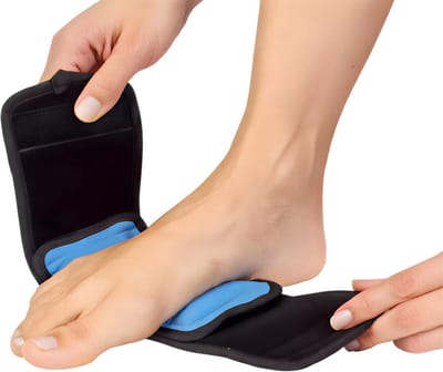 Herbruikbare Gel Ice Pack – Koelkompres & Koude Therapie Wrap voor Pijnverlichting, Blessures, Zwelling, Spierpijn bij Hand, Pols, Elleboog, Knie, Enkel & Voet