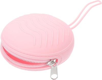 Opslagbox Menstruatiecup - Siliconen Houder - Veilig Opbergen - Zacht en Lichtgewicht - 9x9x4 cm - Roze