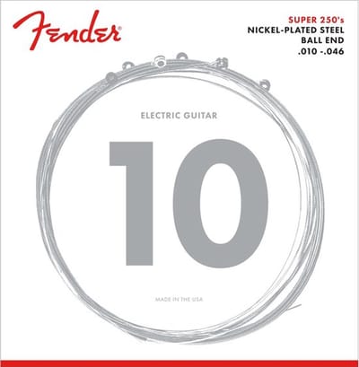 snarenset elektrische gitaar - F-250R - nickel roundwound 10-46 regular