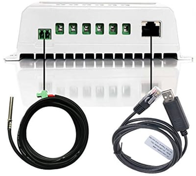 Externe Temperatuursensor en USB naar RS-485 Converter voor Solar Laadregelaars