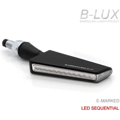 Motorfiets geleide richtingaanwijzers Barracuda SQ-led B-lux