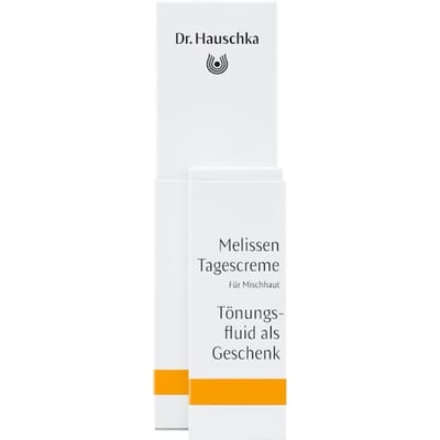 Dr. Hauschka Dagopvang Melissa dagcrème + kleurvloeistof Getinte Unisex 32.5 ml