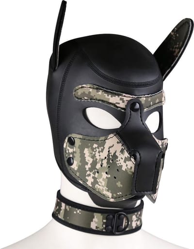 Banoch - Lindo Perrito camuflaje Neoprene - honden masker puppy camouflage neopreen