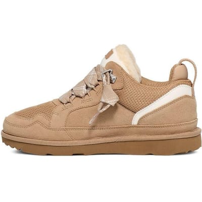 UGG® Lowmel voor kinderen  in Beige, Maat 36, Canvas/Suede/Gerecyclede Materialen