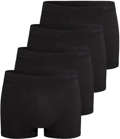 sloggi Heren hipster short / pant 4 pack men GO Smooth