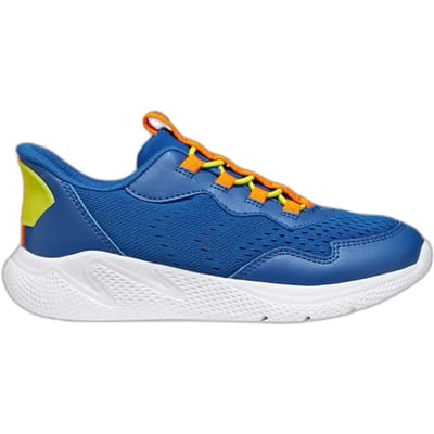 GEOX SPRINTYE FAST IN JONGENS Sneakers - KONINGSBLAUW/ORANJE - Maat 29