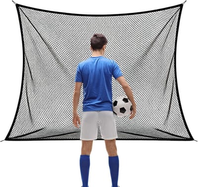 Slagtrainingsnet - Oefennet - Sport Oefenen - Stil Geluid - 300x600cm - Zwart