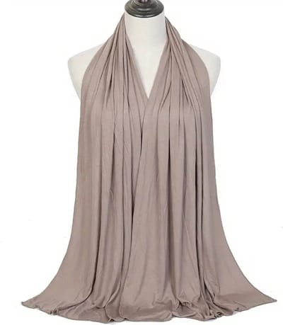 Bovista Hoofddoek - Hijab - Dames - Abaya - Sjaal - Islamitische Kleding - Moslim Kleding - Alhamdulillah - Lichtbeige