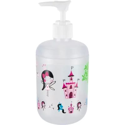 Spirella Fairy Zeepdispenser – Elegante Zeephouder en Lotionhouder voor Badkamer en Keuken – Desinfectantdispenser met Praktische Dosering