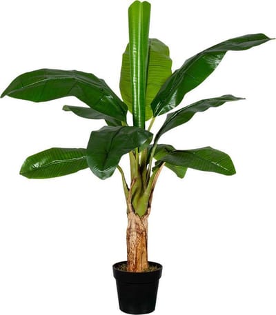 Kunstplant Bananenplant H130cm - HTT Decorations kunstplanten