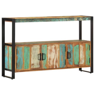 vidaXL - Dressoir - 120x30x75 - cm - massief - gerecycled - hout