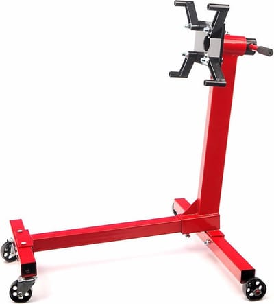 HBM verrijdbare motormontagesteun 450 kg, draagvermogen horizontaal 450 kg, 77,5 x 80 x 86 cm