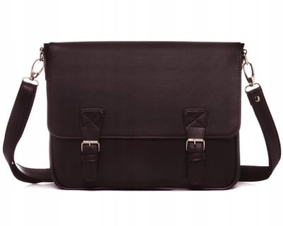 Herenas Solome Merlo Bruin - A4 Laptops Leerlook