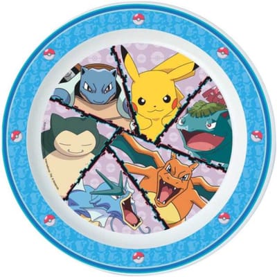 Pokemon Kunststof ontbijtschaal / bord