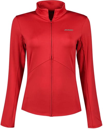Mavic Sequence Thermo Trui Met Lange Mouwen Rood XS Vrouw