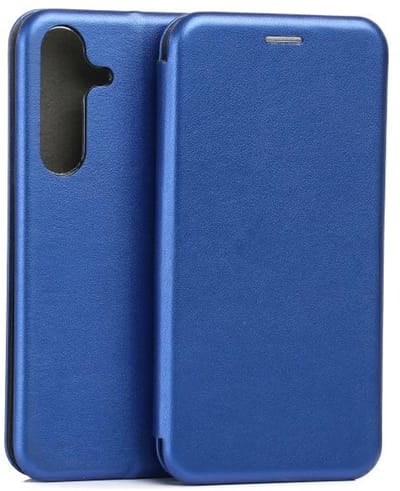Beline Serie - Boektype Magnetische Samsung S25+ Hoes - Blauw - Stijlvol Design - Duurzaam Materiaal