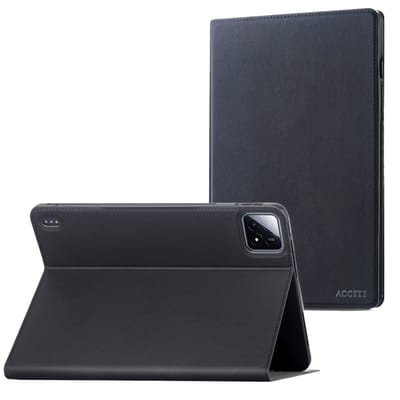 Accezz Tablet Hoes - Geschikt voor Xiaomi Pad 6S Pro 12.4 - Classic Tablet Case - Zwart
