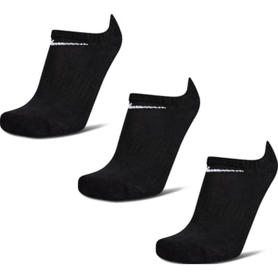 Nike Everyday Cushion No-Show Sokken Sokken (regular) - Maat 34-38 - Unisex - zwart/wit