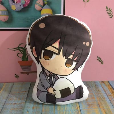 10cm Mini Axis Powers Hetalia Anime Pluche Hanger - Feliciano Vargas Arthur Kirkland Ivan Knuffel Speelgoed Tas Decoratie 10CM pendant
