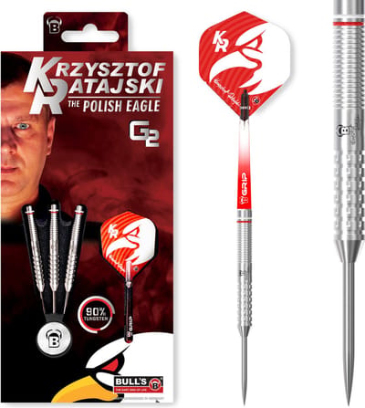 BULL'S Krzysztof Ratajski G2 90% - Dartpijlen