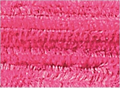 Chenilledraad Folia 50cm lang - 10 stuks roze