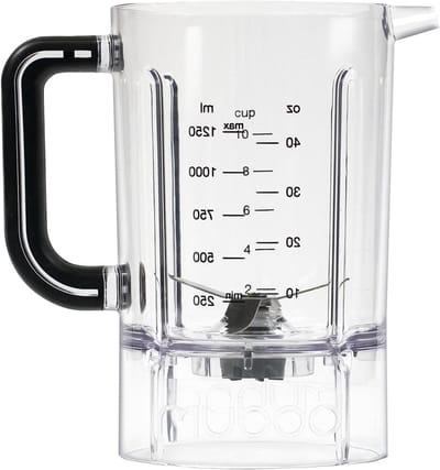Mixer Kan - Reserve Deel - Smoothies Maken - Vaatwasserbestendig - 1.25 Liter - Transparant