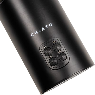 CHiATO milkPLAY automatische-elektrische melkopschuimer – Zwart
