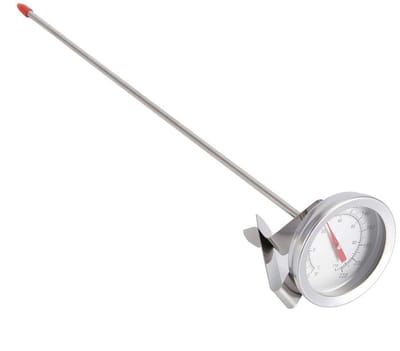 Dailygoods- Thermometer Instant Lezen - 12-Inch Sonde - Voor Koken/Brouwen - Hoogwaardig Materiaal - Eenvoudig Afleesbaar - Met Clip - Brouwthermometer