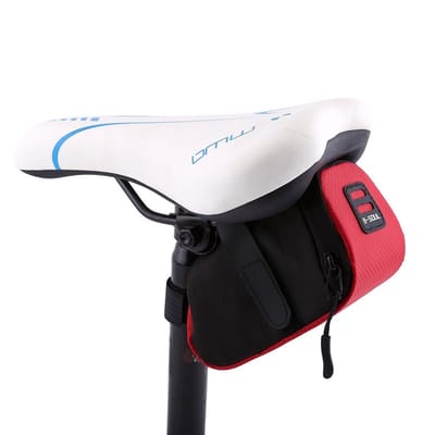 Dailygoods- Opbergtas Hoogwaardig Polyester - Zadeltas - Fietstas - Schoudertas - Draagbaar - Grote Capaciteit - Eenvoudig te Bevestigen