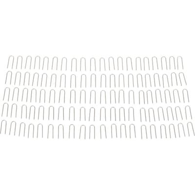 Lot de 100 mini crochets de suspension en U en nichrome haute température pour bijoux décoratifs en céramique white