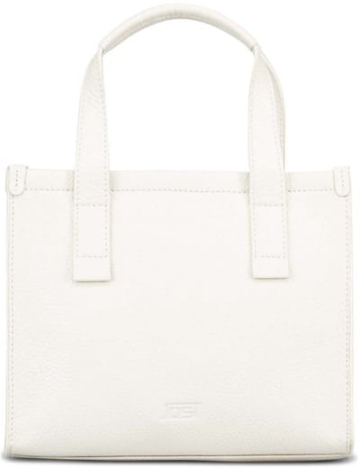 JOST Leren handtas schoudertas Vika Hand Bag Cream White crème
