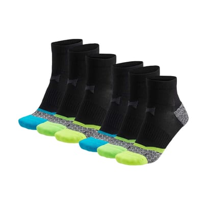 Morethansocks - Hardloopsokken - Unisex - 6-Pack - 35 t/m 47 - Hardloopsokken heren - Hardloopsokken dames