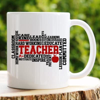 Cadeau voor docent TEACHER | Mok met tekst | Mok met tekst | Kerst cadeau | Lol surprise | Grappige mok | Verjaardag cadeau | Cadeau voor man | Cadeau voor vrouw | Cadeau voor haar | Cadeau voor hem | Grappige cadeau | Valentijn cadeautjes