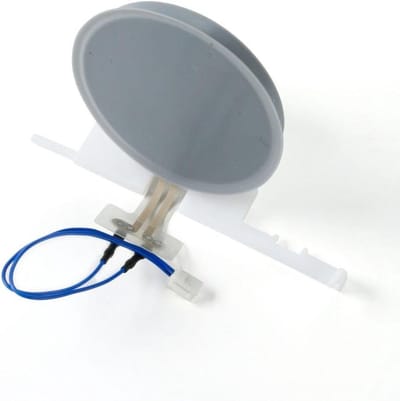 Klep Dispenser - Waterijs Klep - Koelkast Onderdeel - Origineel Fabrikant Onderdeel - 20 x 12 x 2 cm - Zwart