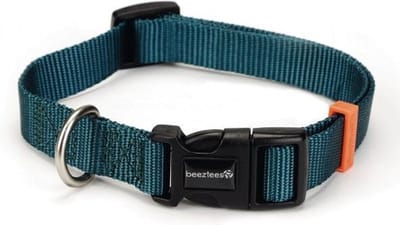 Halsband uni do groen 48-70cm x 25mm