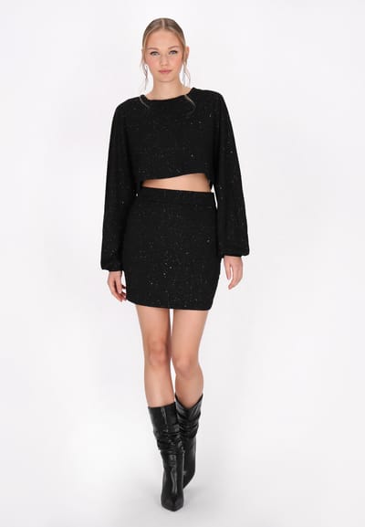 Mymo Blouse vrouwen zwart