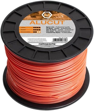 ZesKante 2,4 mm Trimmerdraad 360m met Aluminium voor Heavy Duty Maaiwerk