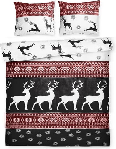 Day Dream Renna - flanel - dekbedovertrek - lits-jumeaux - 240 x 200/220 + 2 kussenslopen 60x70 cm - Multi