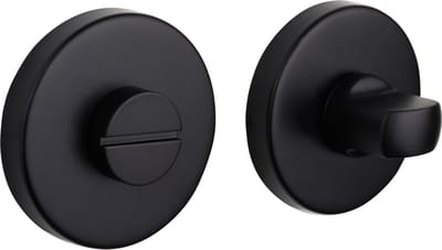 Lavuzo WC-sluiting - toiletsluiting - rond rozet - zwart