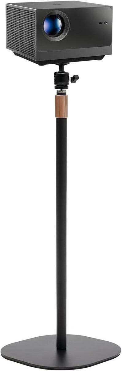 Projectorstandaard - Vloerstandaard Beamer - Ideale Projectie - In Hoogte Verstelbaar - 65-120 cm - Zwart