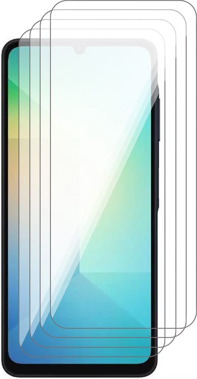 Screenprotector geschikt voor Samsung Galaxy A06 - 4x Glas Screen Protector