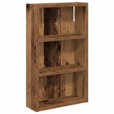 vidaXL - Badkamer - wandkast - Oudhout - 30 - x - 10 - x - 50 - cm - Geconstrueerd - hout