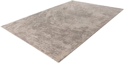 Pierre Cardin Vloerkleed - Modern Tapijt - Luxe Design - Zilver Grijs - Geometrisch Patroon - Zacht en Comfortabel