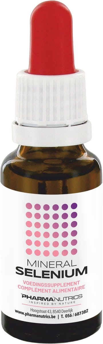 PharmaNutrics Mineral Selenium - 50 ml Druppels - Vloeibaar Supplement - Ondersteunt Immuunsysteem - Beschermt Cellen - Voor Haren & Nagels